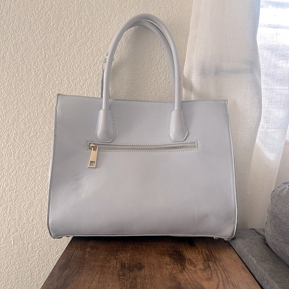 Pale Blue Tote Bag - Picture 4 of 5